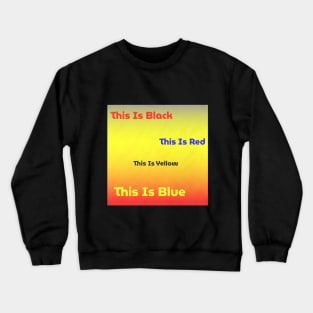 colors gradient Crewneck Sweatshirt